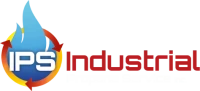 IPS Industrial Propane Service logo with blue flame icon and red company name